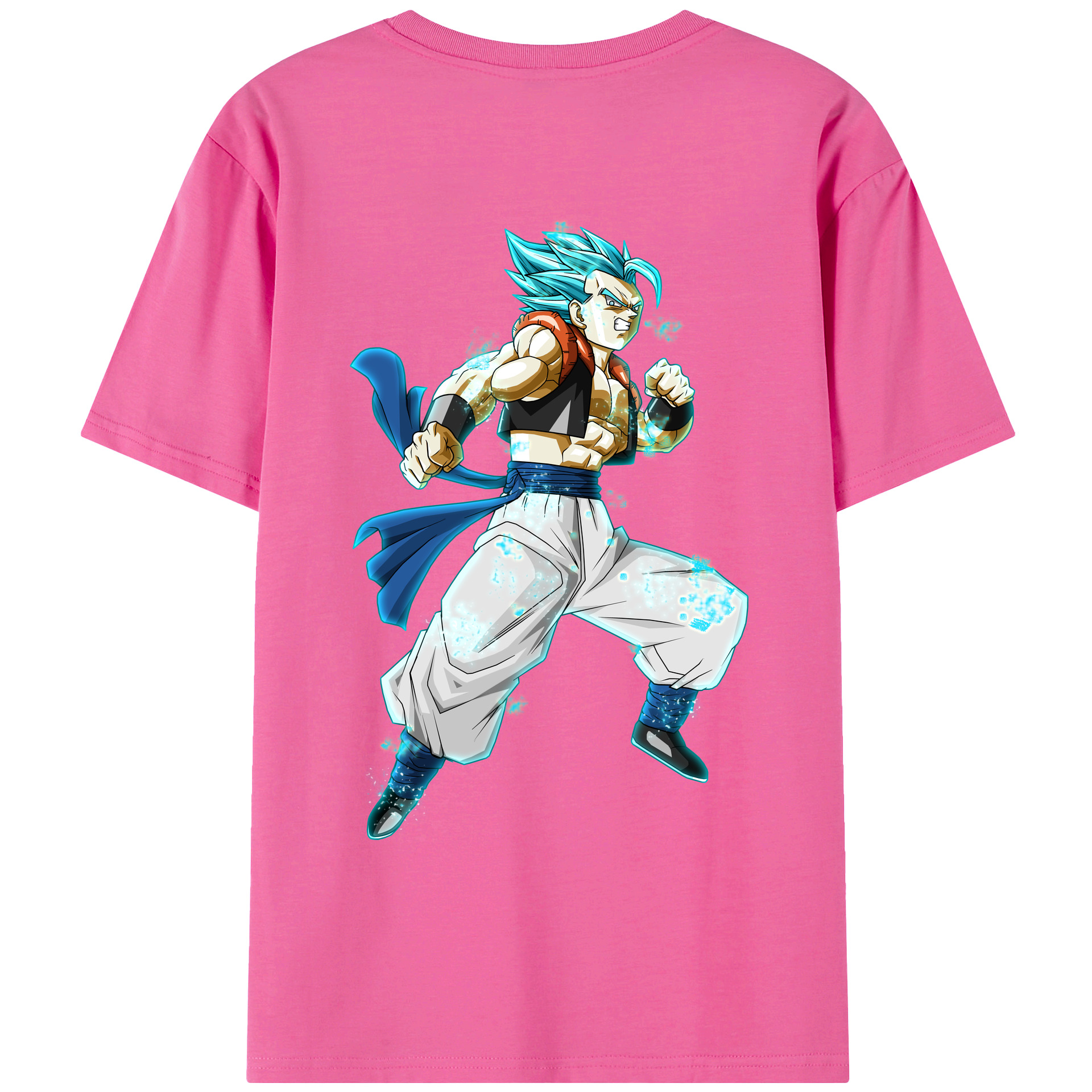 （画像用） ドラゴンボール ベジータ四世（Bejīta Yonsei）DRAGON BALL Vegeta IV レディース半袖Tシャツ(バックプリント)